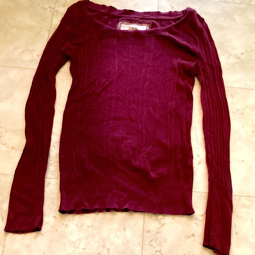 Girls XL Mudd Red Sweater/ Long Sleeve Shirt